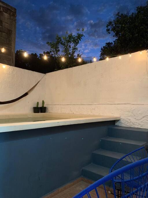 Casita Azul Colonial En El Centro De Merida. Eksteriør billede