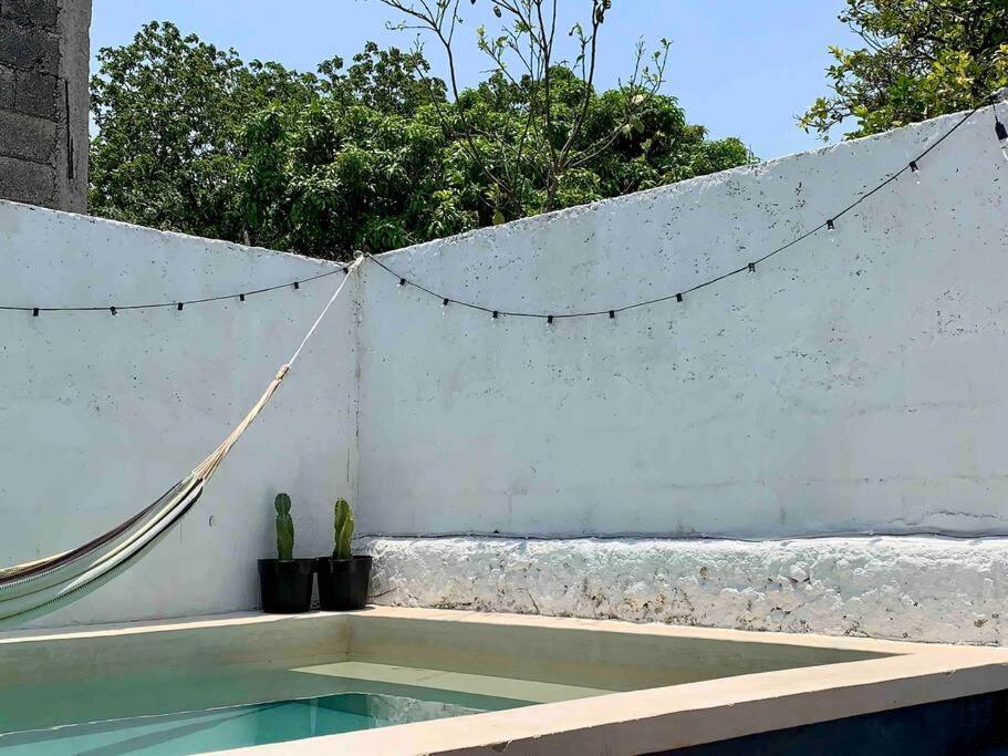 Casita Azul Colonial En El Centro De Merida. Eksteriør billede