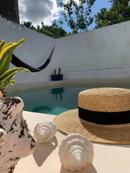 Casita Azul Colonial En El Centro De Merida. Eksteriør billede