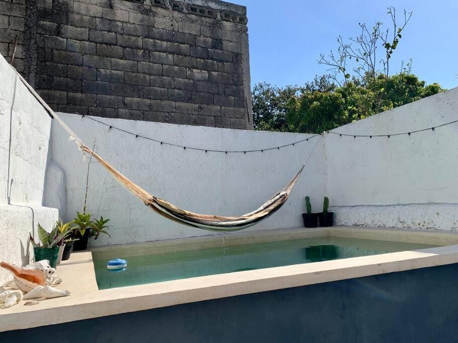 Casita Azul Colonial En El Centro De Merida. Eksteriør billede