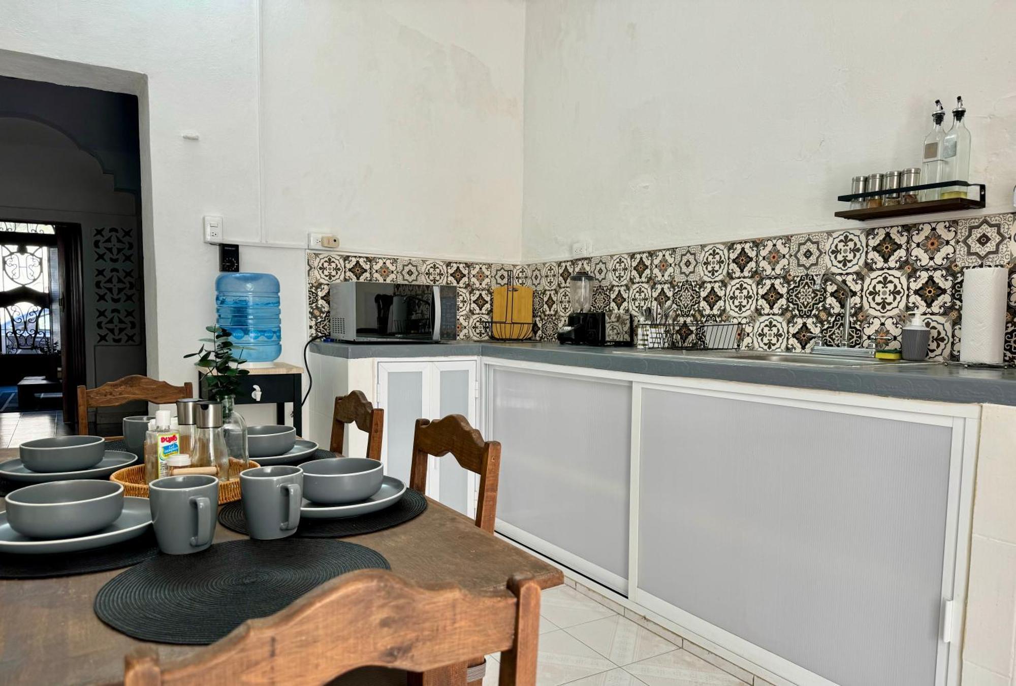 Casita Azul Colonial En El Centro De Merida. Eksteriør billede