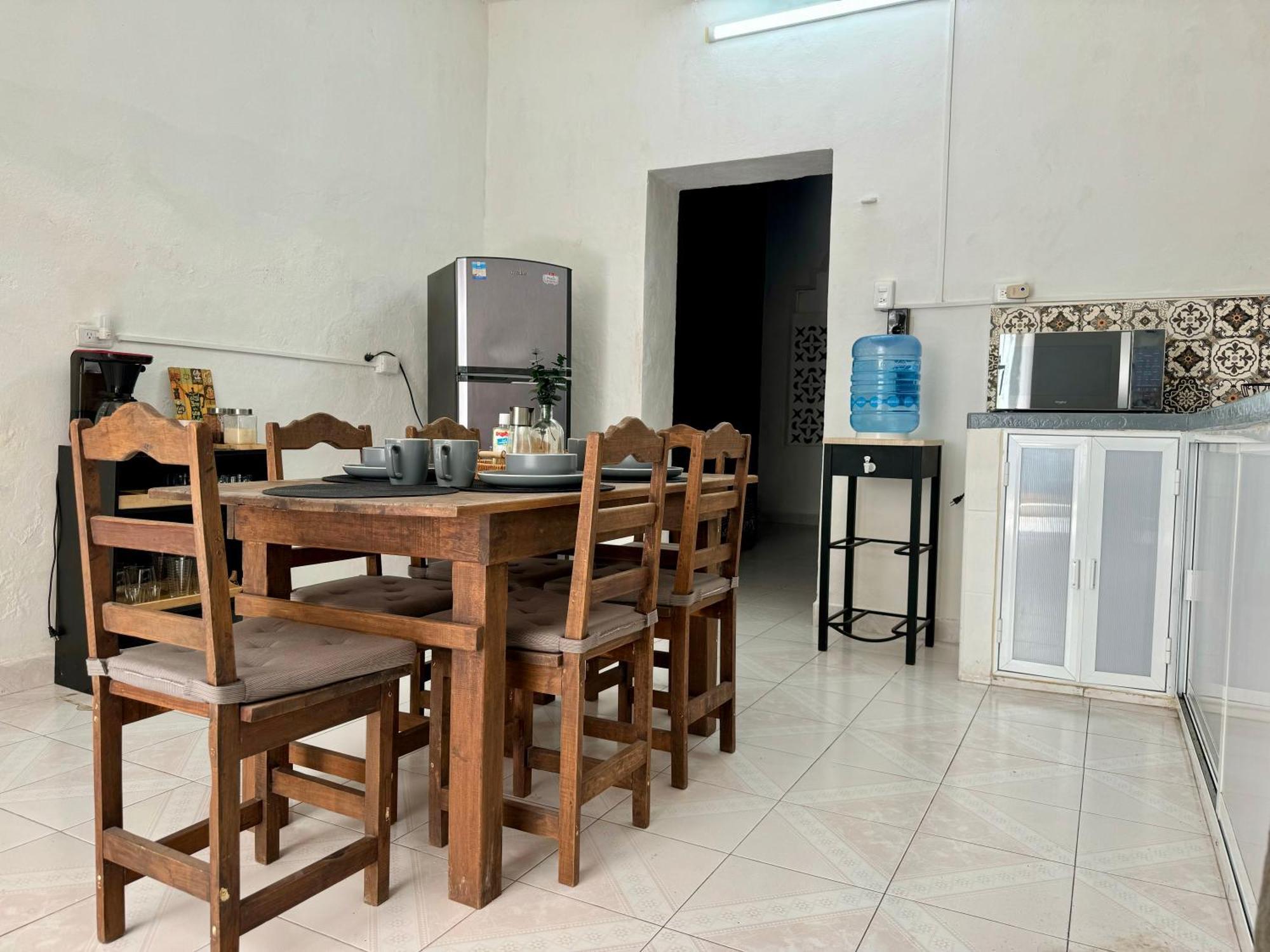 Casita Azul Colonial En El Centro De Merida. Eksteriør billede