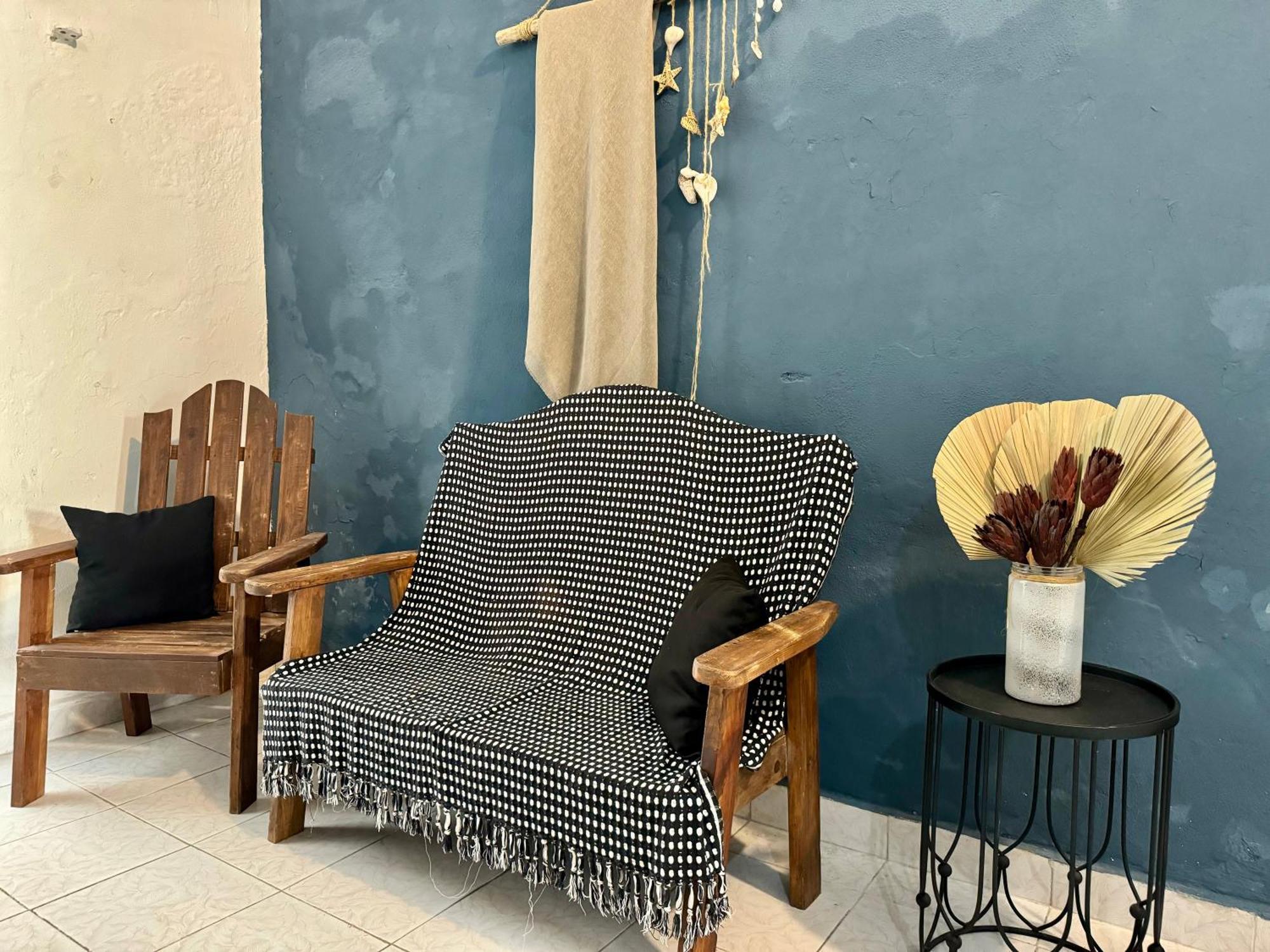 Casita Azul Colonial En El Centro De Merida. Eksteriør billede