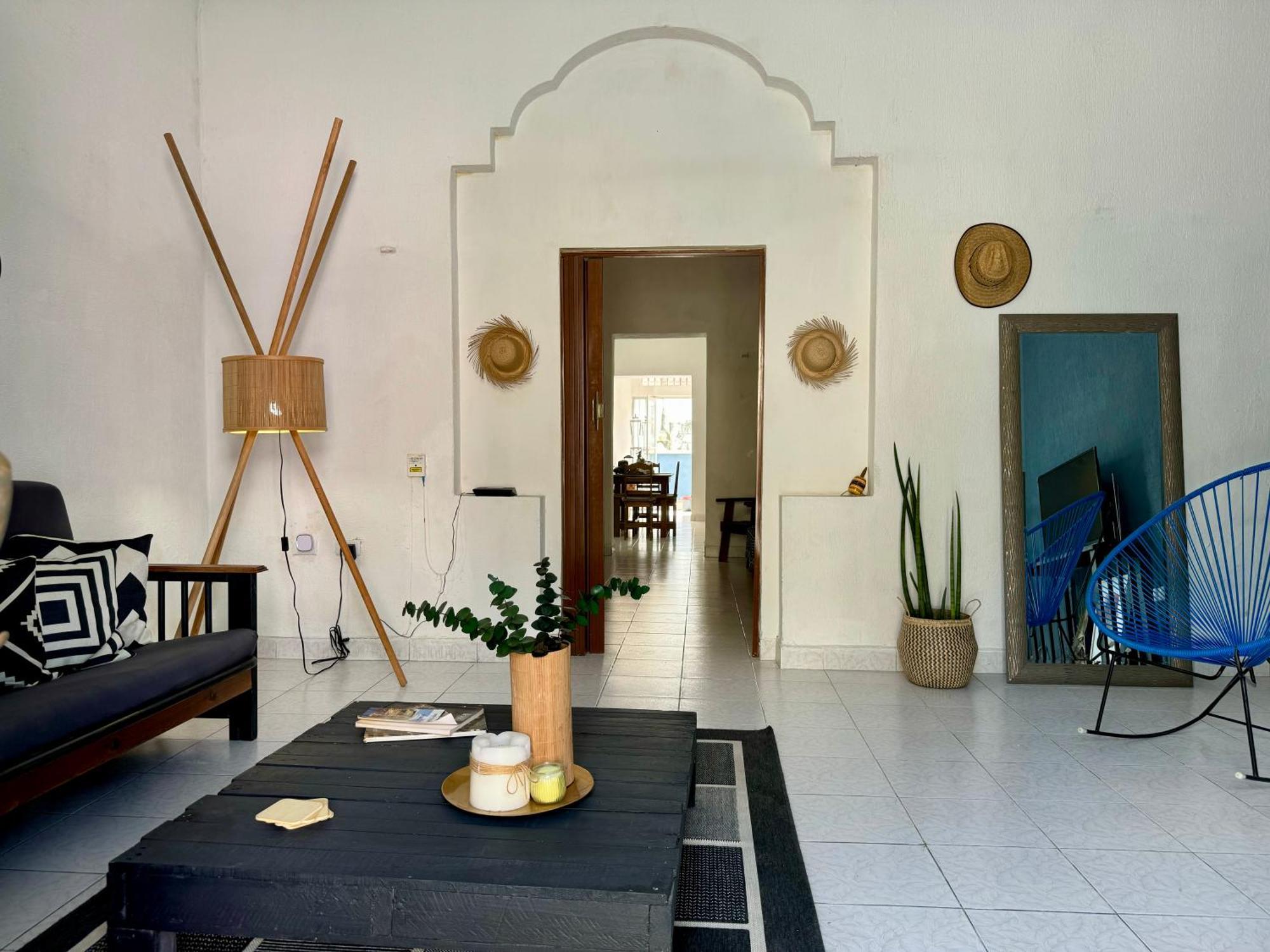 Casita Azul Colonial En El Centro De Merida. Eksteriør billede