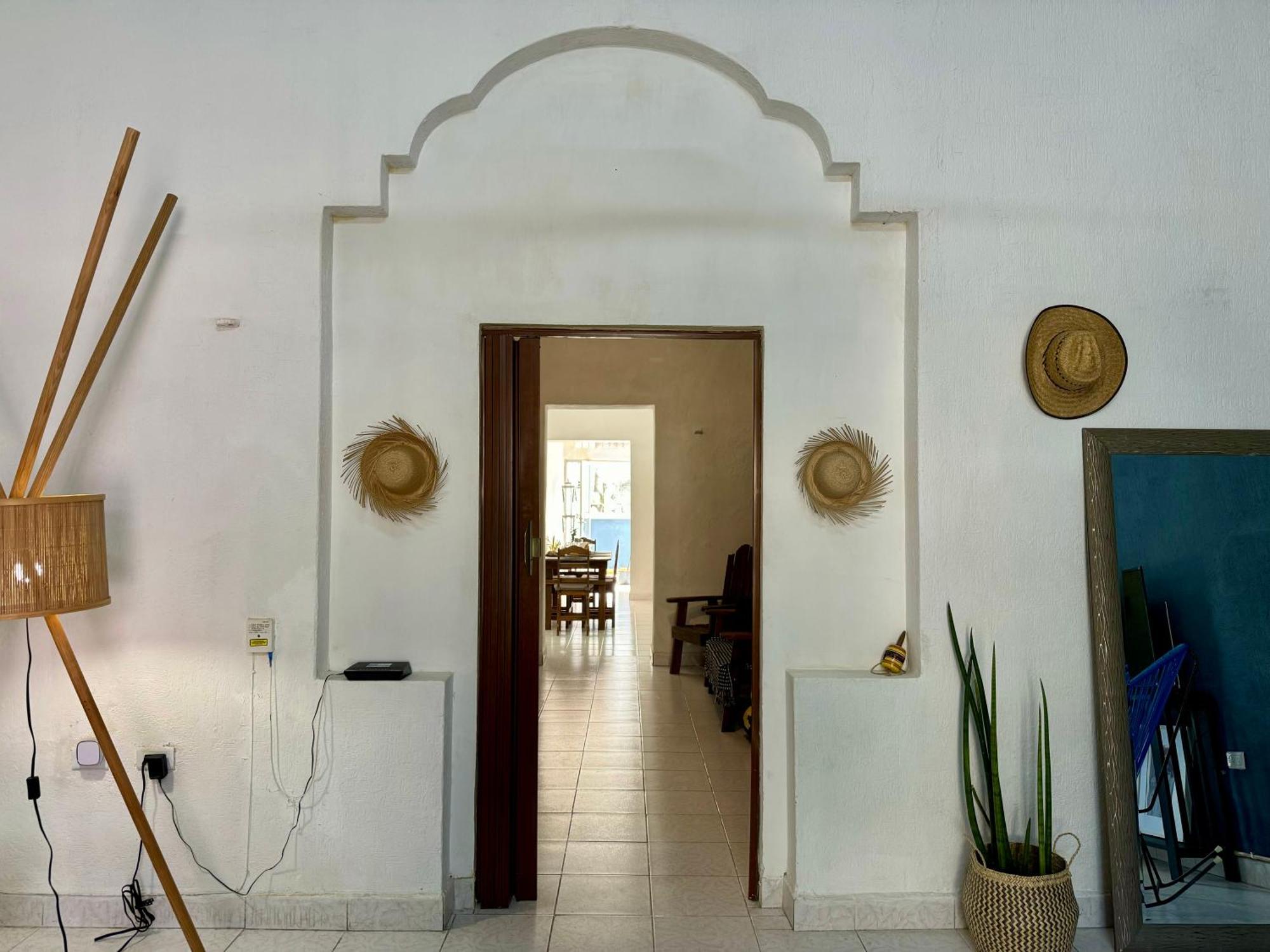 Casita Azul Colonial En El Centro De Merida. Eksteriør billede